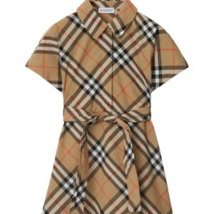 Check Pattern Dress