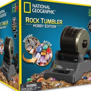 National Geographic Hobby Rock Tumbler Kit